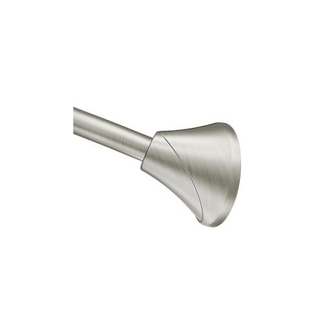 Moen Tension Curved Shower Rod Whlse Bn CSR2172BN